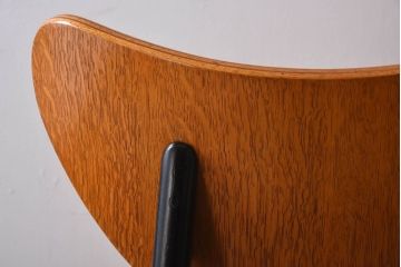 ヴィンテージ家具　G-PLAN　北欧ビンテージ　BB(Black&Brass)シリーズ　バタフライチェア(ダイニングチェア)(3)