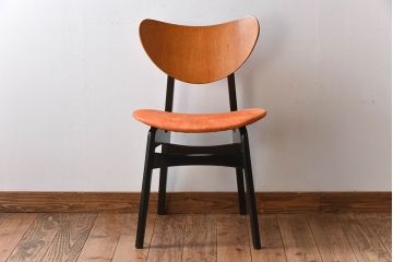 ヴィンテージ家具　G-PLAN　北欧ビンテージ　BB(Black&Brass)シリーズ　バタフライチェア(ダイニングチェア)