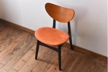 ヴィンテージ家具　G-PLAN　北欧ビンテージ　BB(Black&Brass)シリーズ　バタフライチェア(ダイニングチェア)