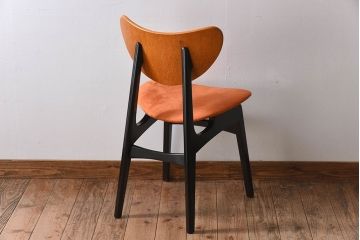 ヴィンテージ家具　G-PLAN　北欧ビンテージ　BB(Black&Brass)シリーズ　バタフライチェア(ダイニングチェア)