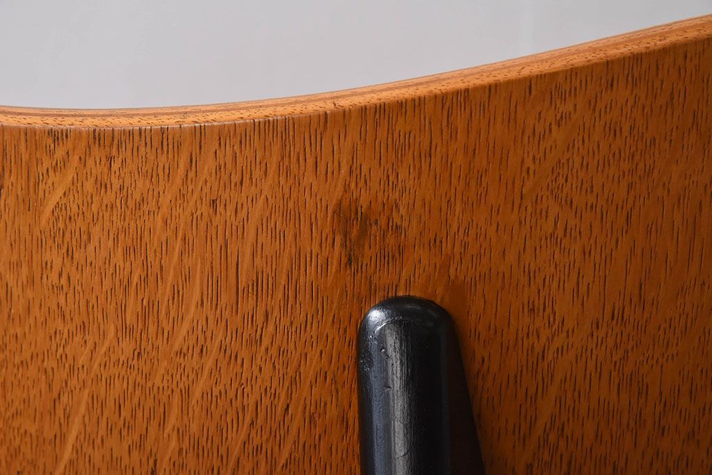 ヴィンテージ家具　G-PLAN　北欧ビンテージ　BB(Black&Brass)シリーズ　バタフライチェア(ダイニングチェア)