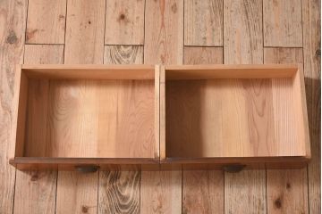 アンティーク家具　大正ロマン　たばこ屋で使われていた古い木のショーケース(ガラスケース)
