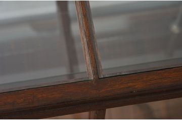 レトロ家具　昭和レトロなアンティークガラスケース(ショーケース)