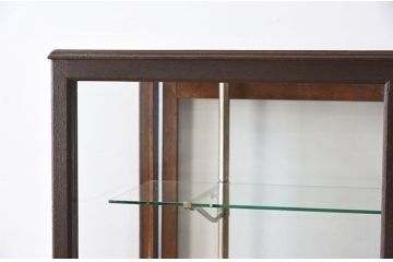 レトロ家具　昭和レトロなアンティークガラスケース(ショーケース)