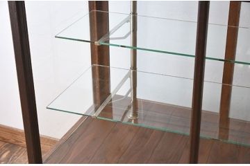 レトロ家具　昭和レトロなアンティークガラスケース(ショーケース)