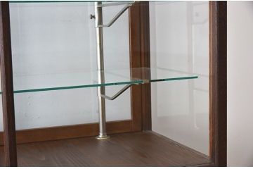 レトロ家具　昭和レトロなアンティークガラスケース(ショーケース)