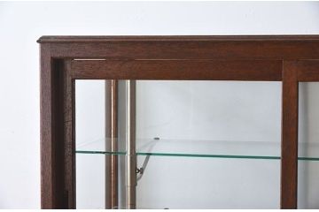 レトロ家具　昭和レトロなアンティークガラスケース(ショーケース)