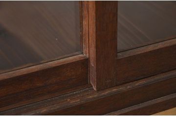 レトロ家具　昭和レトロなアンティークガラスケース(ショーケース)