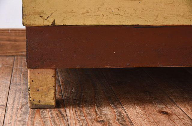 レトロ家具　昭和レトロなアンティークガラスケース(ショーケース)