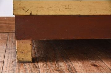 レトロ家具　昭和レトロなアンティークガラスケース(ショーケース)