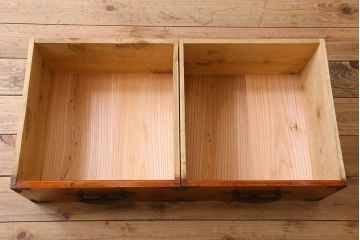 アンティーク家具　六尺　明治大正期　収納箪笥サイドボード(一間箪笥・水屋箪笥)(1)