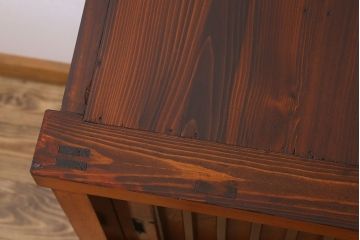 アンティーク家具　六尺　明治大正期　収納箪笥サイドボード(一間箪笥・水屋箪笥)(1)