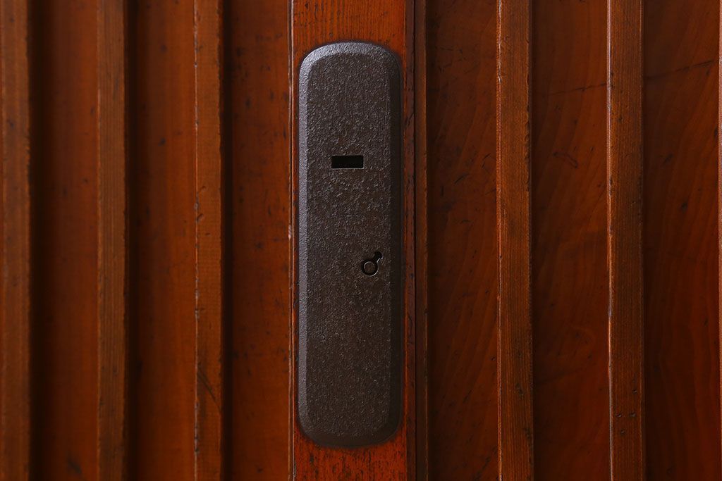 アンティーク家具　六尺　明治大正期　収納箪笥サイドボード(一間箪笥・水屋箪笥)(1)