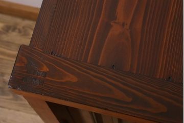 アンティーク家具　六尺　明治大正期　収納箪笥サイドボード(一間箪笥・水屋箪笥)(2)