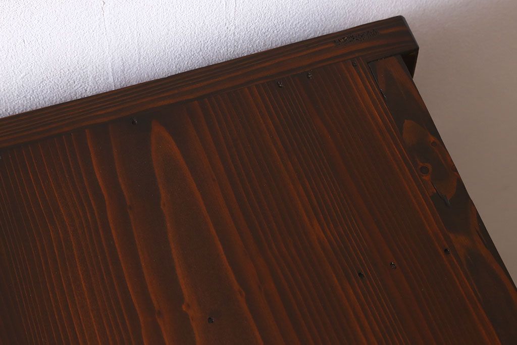 アンティーク家具 六尺 明治大正期 収納箪笥サイドボード(一間箪笥・水屋箪笥)(2)