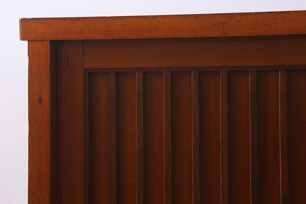 アンティーク家具 六尺 明治大正期 収納箪笥サイドボード(一間箪笥・水屋箪笥)(2)