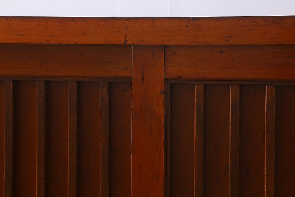 アンティーク家具 六尺 明治大正期 収納箪笥サイドボード(一間箪笥・水屋箪笥)(2)