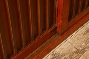 アンティーク家具 六尺 明治大正期 収納箪笥サイドボード(一間箪笥・水屋箪笥)(2)