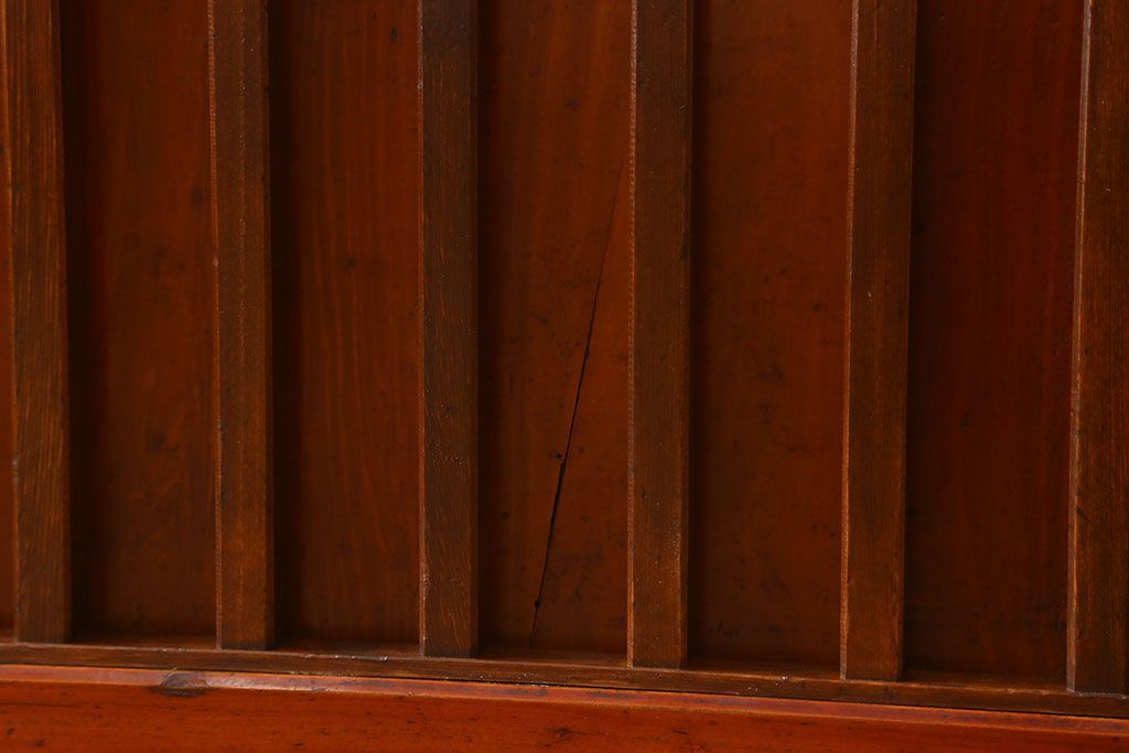 アンティーク家具 六尺 明治大正期 収納箪笥サイドボード(一間箪笥・水屋箪笥)(2)