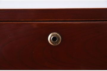 アンティーク家具　鉄脚付き時代箪笥ローボード　前面欅材　和製アンティーク