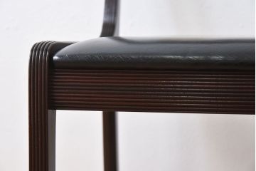 アンティーク家具　デンマーク　P.Jeppesen社製　オーレ・ヴァンシャー(Ole Wanscher)　ダイニングチェア(レッドブルーチェア)