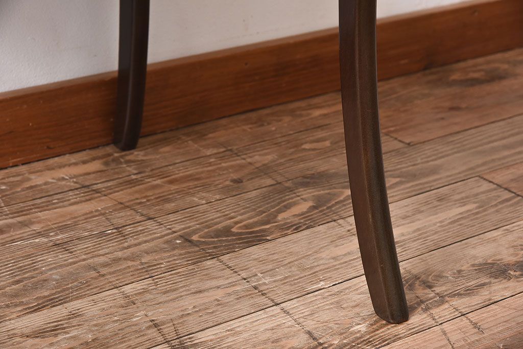 アンティーク家具　デンマーク　P.Jeppesen社製　オーレ・ヴァンシャー(Ole Wanscher)　ダイニングチェア(レッドブルーチェア)