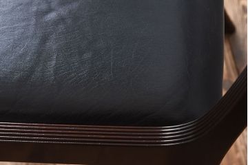 アンティーク家具　デンマーク　P.Jeppesen社製　オーレ・ヴァンシャー(Ole Wanscher)　ダイニングチェア(レッドブルーチェア)(2)