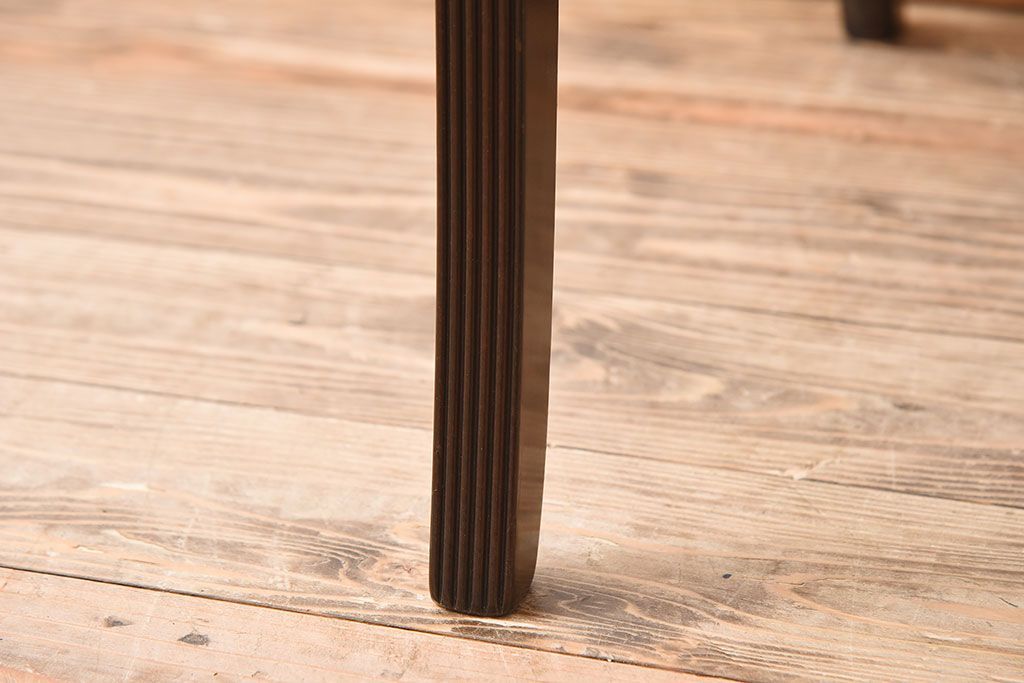 アンティーク家具　デンマーク　P.Jeppesen社製　オーレ・ヴァンシャー(Ole Wanscher)　ダイニングチェア(レッドブルーチェア)(2)