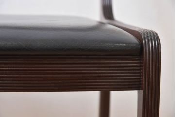 アンティーク家具　デンマーク　P.Jeppesen社製　オーレ・ヴァンシャー(Ole Wanscher)　ダイニングチェア(レッドブルーチェア)(3)