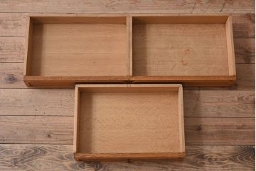 ヴィンテージ家具　イギリスビンテージ　カブリオールレッグ(猫脚)　オーク材　ドロワー(キャビネット)(2)