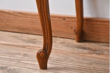 ヴィンテージ家具　イギリスビンテージ　カブリオールレッグ(猫脚)　オーク材　ドロワー(キャビネット)(2)