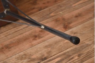 天板一枚板!古材をリメイクした鉄脚テーブル(1)
