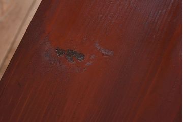 アンティーク家具　上品な漆の時代箪笥ローボード　前面欅材　和製アンティーク