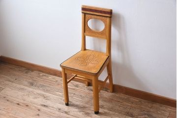 ヴィンテージ家具　オランダビンテージ　おしゃれなチェア(ダイニングチェア)(2)