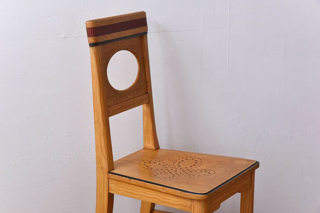 ヴィンテージ家具　オランダビンテージ　おしゃれなチェア(ダイニングチェア)(2)