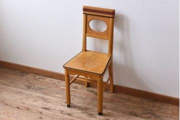 ヴィンテージ家具　オランダビンテージ　おしゃれなチェア(ダイニングチェア)(3)