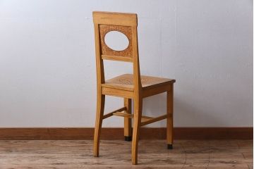 ヴィンテージ家具　オランダビンテージ　おしゃれなチェア(ダイニングチェア)(3)