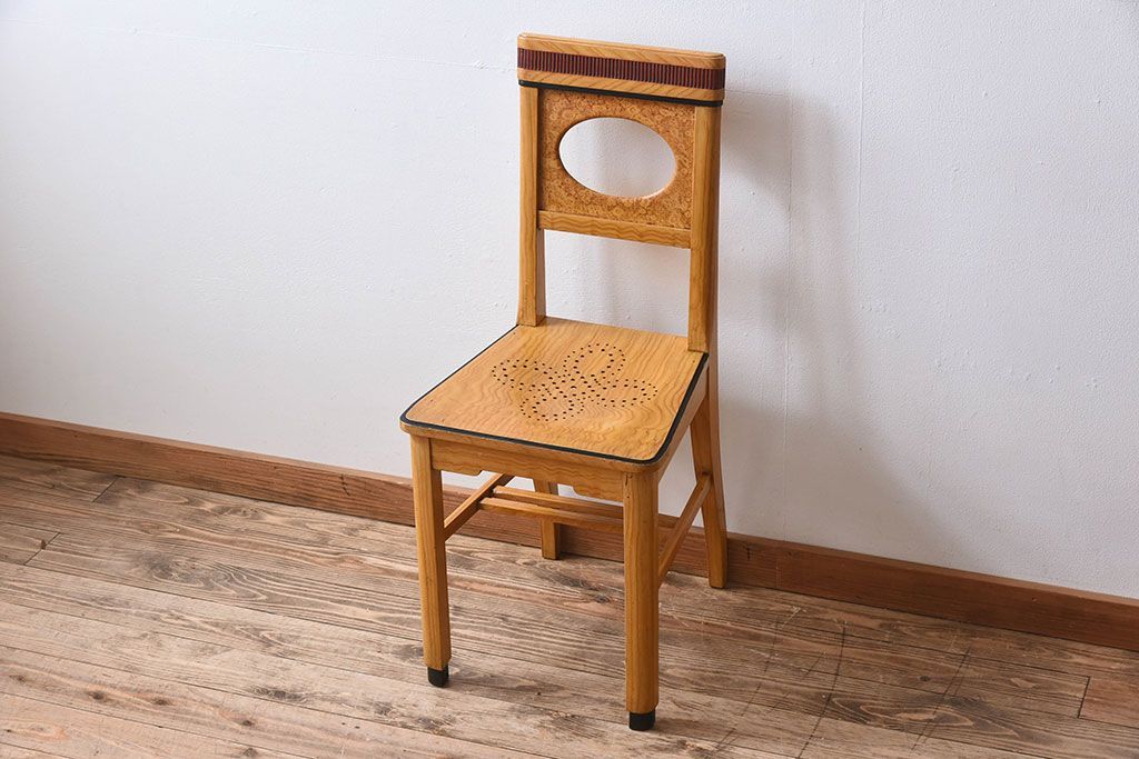 ヴィンテージ家具　オランダビンテージ　おしゃれなチェア(ダイニングチェア)