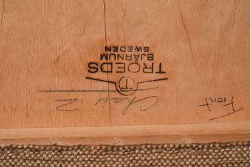 北欧家具　ビンテージ　スウェーデンTROEDS製　チーク材のチェア(ダイニングチェア)(1)