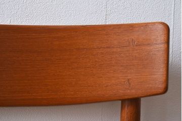 北欧家具　ビンテージ　スウェーデンTROEDS製　チーク材のチェア(ダイニングチェア)(3)