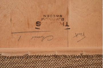 ヴィンテージ家具　北欧ビンテージ　スウェーデンTROEDS製　チーク材のチェア(ダイニングチェア)(1)