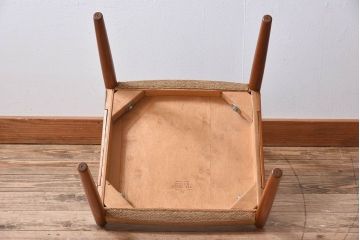 ヴィンテージ家具　北欧ビンテージ　スウェーデンTROEDS製　チーク材のチェア(ダイニングチェア)(2)