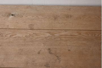 アンティーク家具　極厚天板　ナラ材製　木味　大きなアンティーク作業台(ダイニングテーブル)