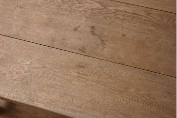 アンティーク家具　極厚天板　ナラ材製　木味　大きなアンティーク作業台(ダイニングテーブル)