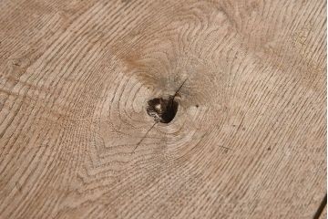 アンティーク家具　極厚天板　ナラ材製　木味　大きなアンティーク作業台(ダイニングテーブル)