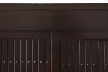 アンティーク家具　【H様購入分】古民具・骨董　三尺　明治大正期　重厚な鉄脚付き!水屋箪笥サイドボード(2)