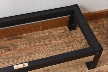 アンティーク家具　【H様購入分】古民具・骨董　三尺　明治大正期　重厚な鉄脚付き!水屋箪笥サイドボード(2)