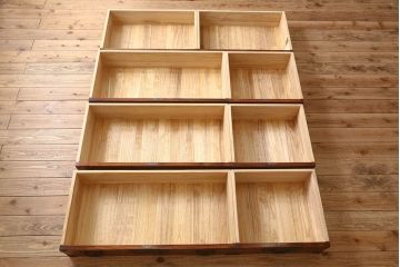 中古　岩谷堂箪笥　別注　白鳥2号総抽(衣装箪笥)(定価約65万円)