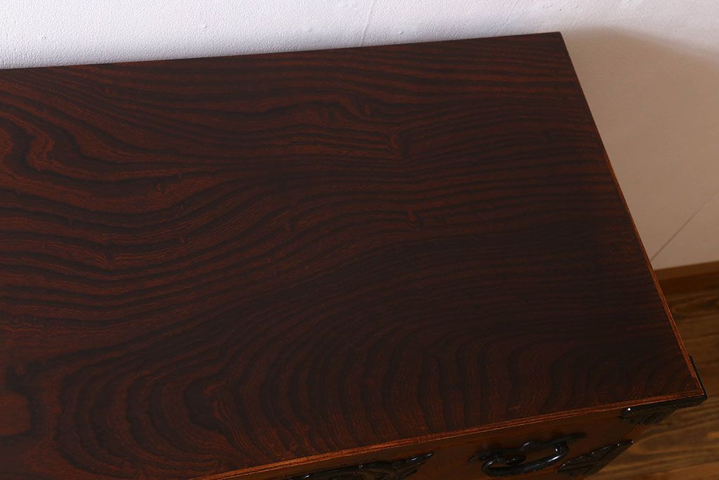 中古　岩谷堂箪笥　別注　白鳥2号総抽(衣装箪笥)(定価約65万円)