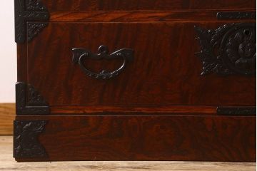 中古　岩谷堂箪笥　別注　白鳥2号総抽(衣装箪笥)(定価約65万円)